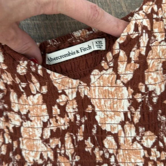 Abercrombie & Fitch Red and White Maxi Sundress - Picture 3 of 6